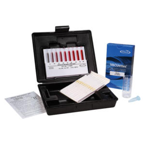 K-7004D Nitrite VACUettes® Visual Test Kit Contents and Packaging