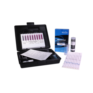 K-7904C Peracetic Acid VACUettes® Visual Test Kit Contents and Packaging