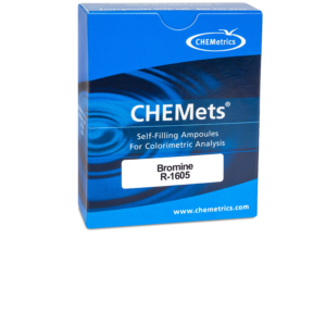 R-1605 Bromine CHEMets® Visual Test Refill Packaging
