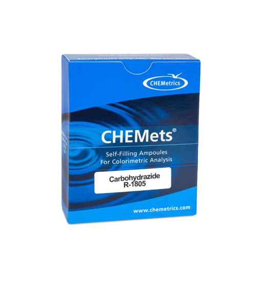 R-1805 Carbohydrazide CHEMets® Visual Test Refill Packaging