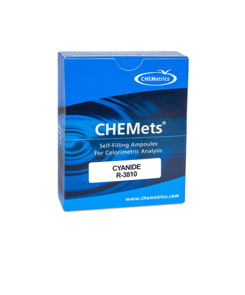 R-3810 Cyanide CHEMets® Visual Test Refill Packaging