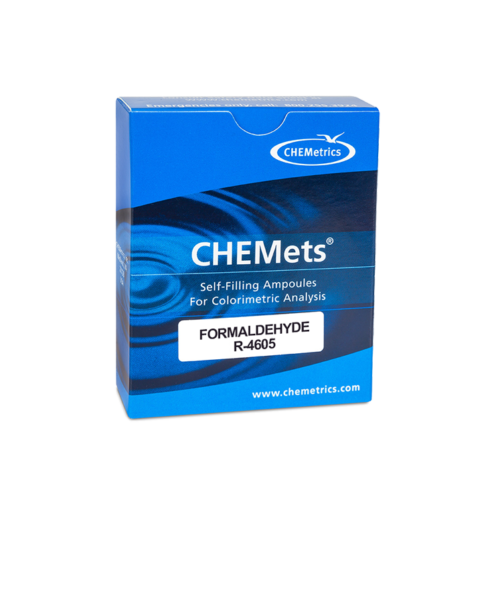R-4605 Formaldehyde CHEMets® Visual Refill Packaging