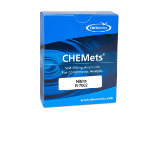 R-7002 Nitrite CHEMets® Visual Refill Packaging