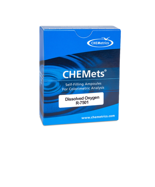 R-7501 Dissolved Oxygen CHEMets® Visual Refill Packaging