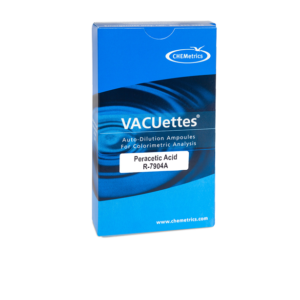 R-7904A Peracetic Acid VACUettes® Visual Refill Packaging