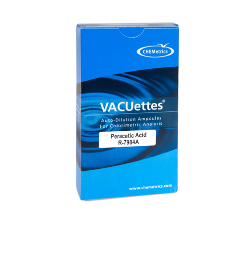 R-7904A Peracetic Acid VACUettes® Visual Refill Packaging