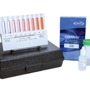K-6905 Nitrate CHEMets® Visual Test Kit Contents and Packaging