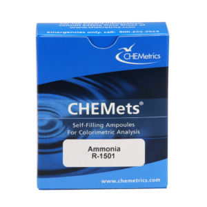 0-60 & 60-600 ppm CHEMetrics K-1510A Ammonia VACUettes Kit 