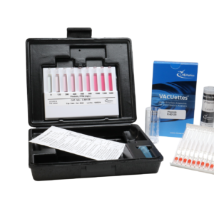 K-8012B Phenols VACUettes® Visual Test Kit Contents and Packaging