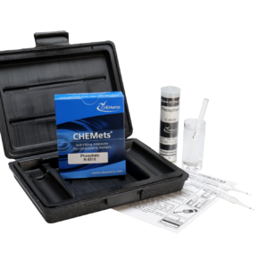K-8530 Phosphate, ortho CHEMets® Visual Test Kit Contents and Packaging