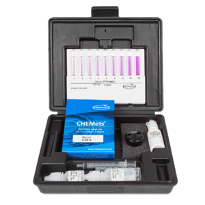 K-4815 Glycol CHEMets® Visual Test Kit Contents and Packaging