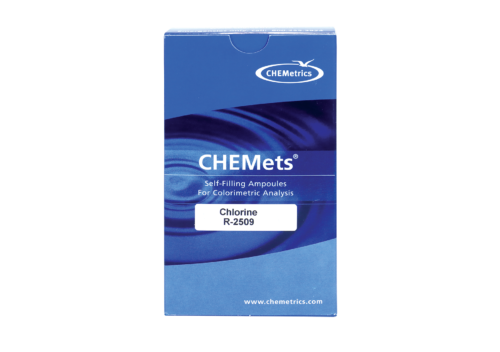 R-2509 Chlorine (free & total) CHEMets® Refill Packaging
