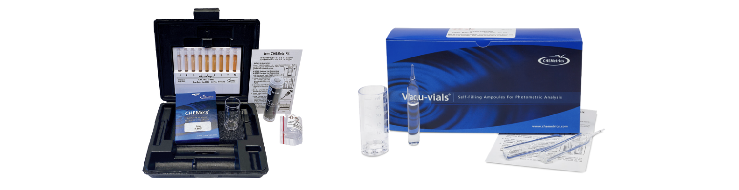 K-6010 Test Kit and a Vacu-vials box